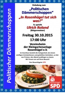 politischer Dämmerschoppen 2015