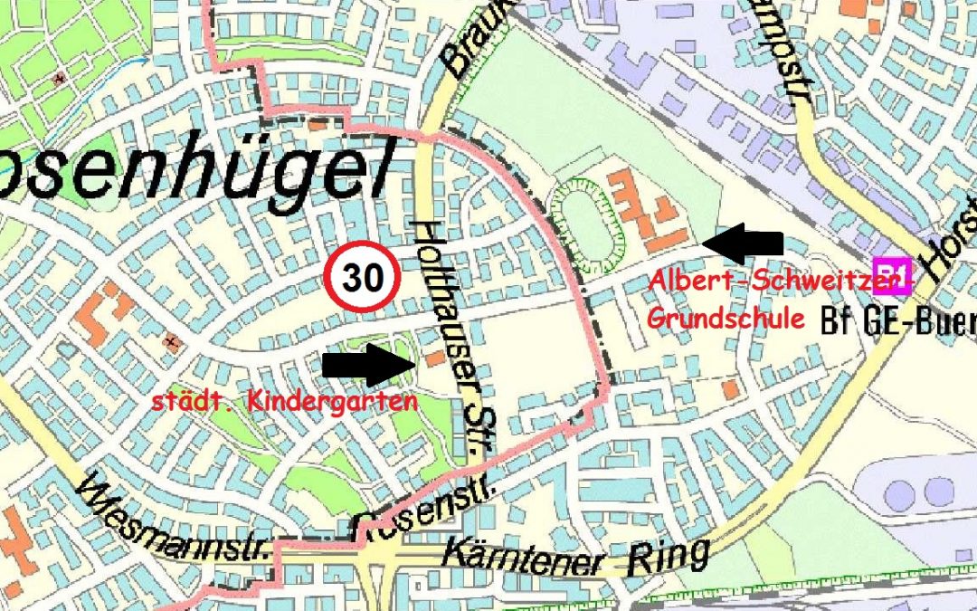 „Antwort des Bürgermeisters zu Tempo 30 auf der Holthauser Straße“