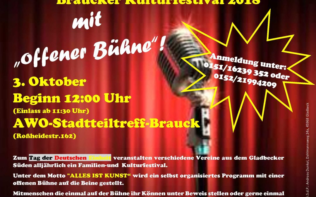 „Kulturfestival im Stadtteiltreff der AWO“