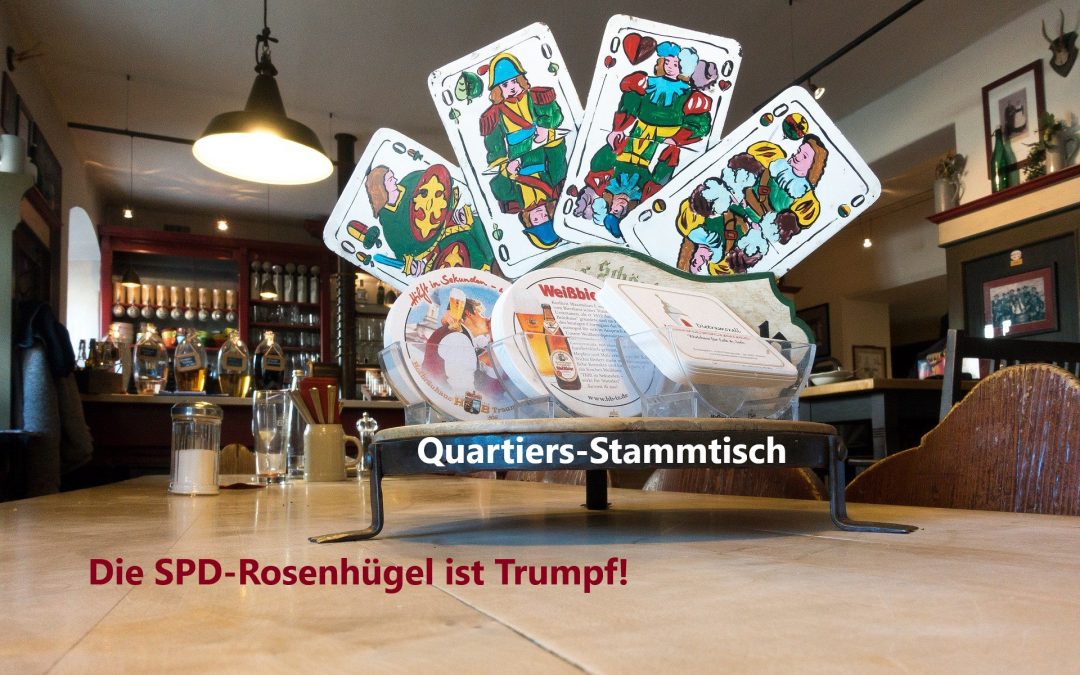 Quartiersstammtisch am 4.April