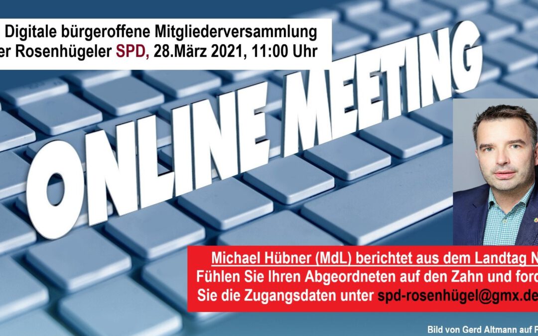 „Erste digitale bürgeroffene Mitgliederversammlung“