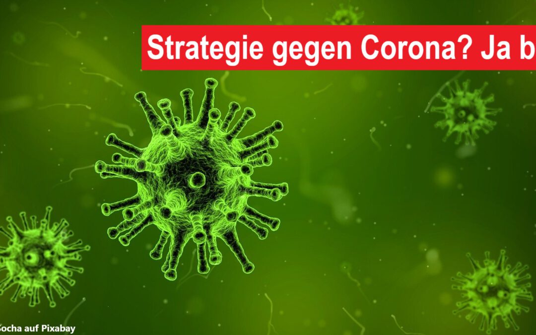 Strategie gegen Corona? Ja bitte! – ein Kommentar
