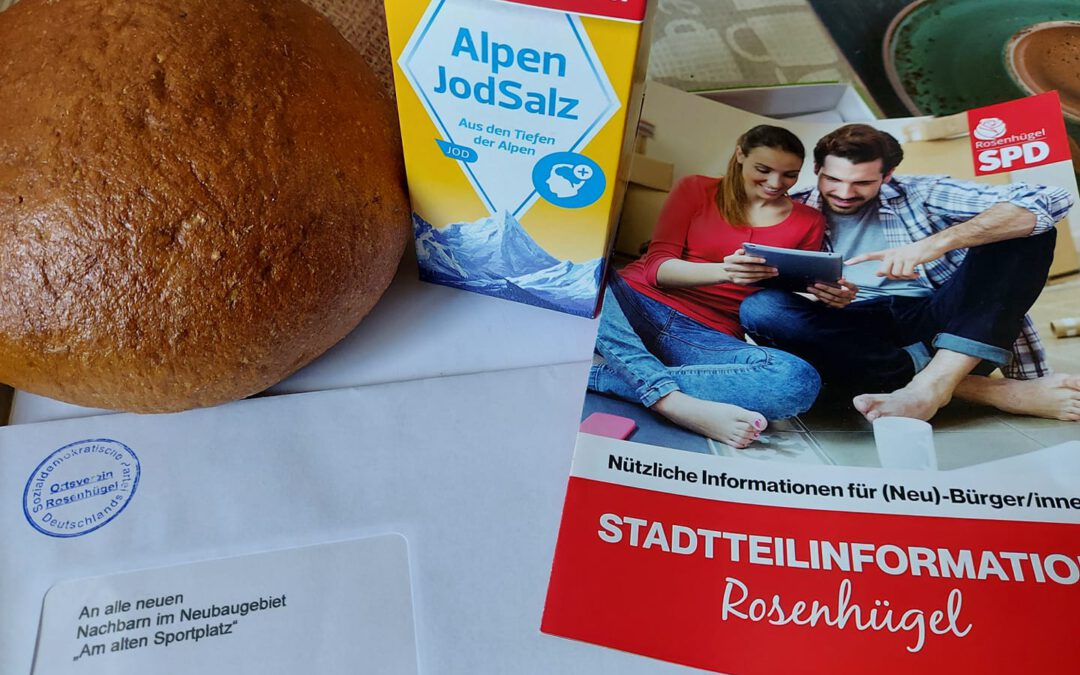 Neubürgerinnen und Neubürger im Neubaugebiet „Am alten Sportplatz“ begrüßt