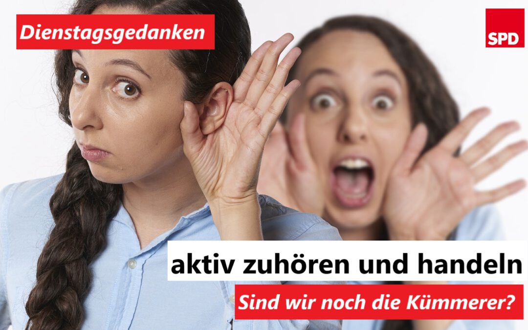 Dienstagsgedanken: „Sind wir noch die Kümmerer?“